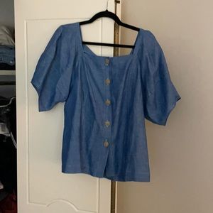 LOFT Square neck top